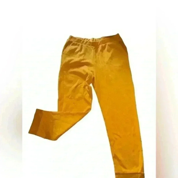 Zara Trafaluc Mustard‎ Yellow Knit Capris, M - Picture 6 of 6